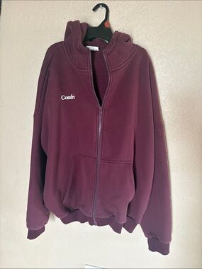 Comfrt Women's Full-Zip Hoodie in SOLD OUT Limited Edition Maroon